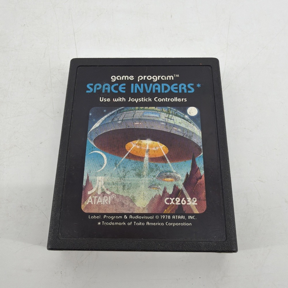Space Invaders (Atari 2600, 1978) Authentic Cartridge Only